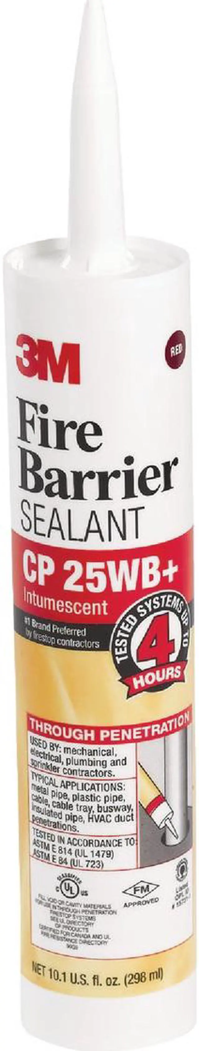 Alt view image 2 of 17 - 3m - CP 25WB+ - Fire Barrier Sealant