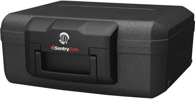 Alt view image 2 of 2 - Sentry Safe Key Lock Steel 11 In. Deep Security Chest 1200