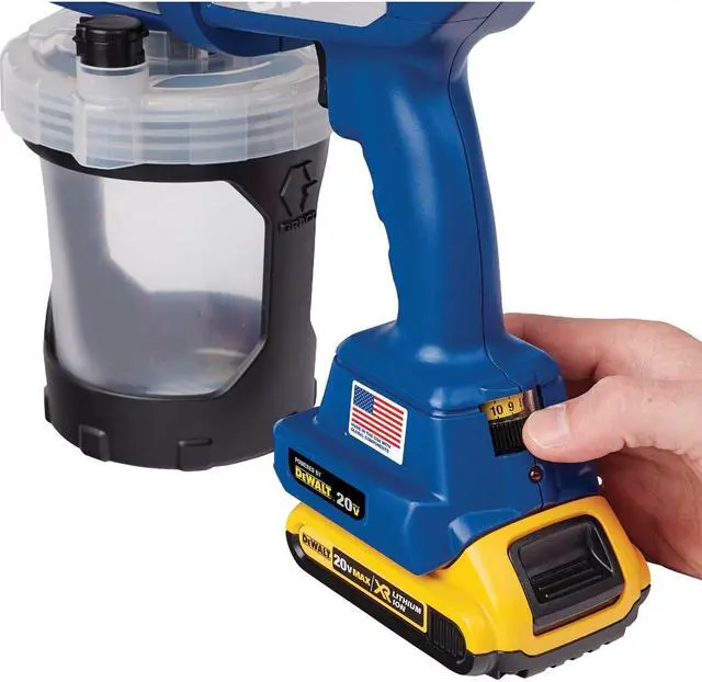 Alt view image 3 of 4 - GRACO 17M363 Handheld Paint Sprayer,32 oz. Capacity