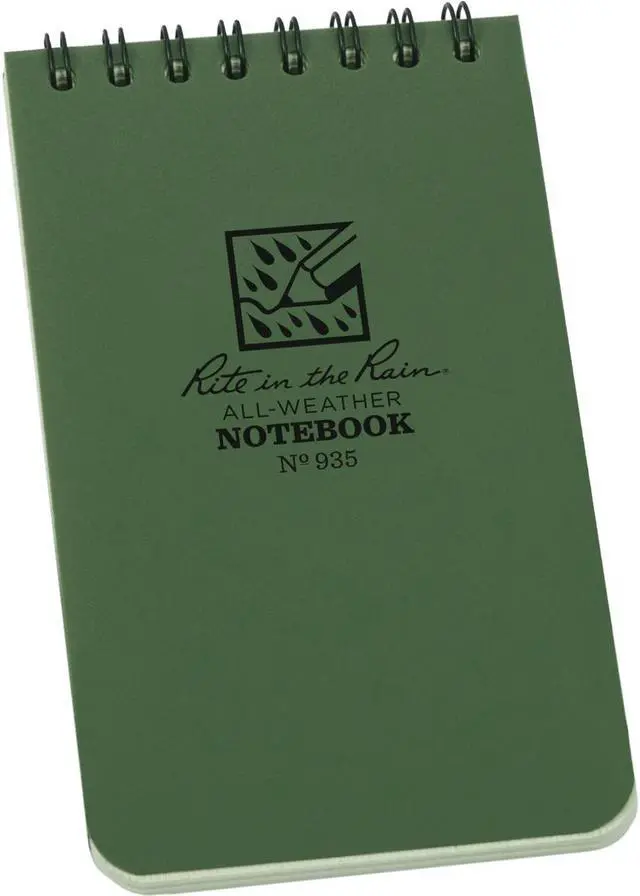 Alt view image 2 of 7 - RITE IN THE RAIN 935 All Weather Memo Book,Universal,3 x 5 In