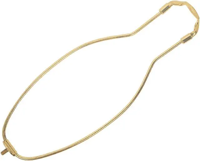 Main image of Westinghouse 10 In. Polished Brass 2-Piece Detachable Lamp Harp 70222