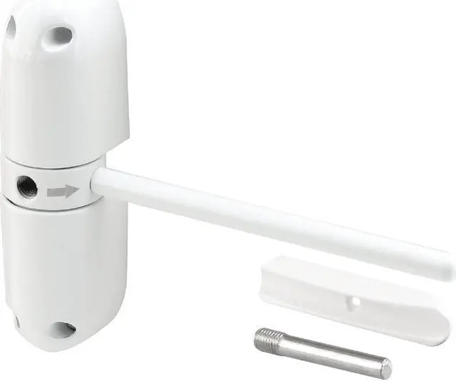 Alt view image 3 of 10 - Prime-Line Gibcloser White Safety Spring Door Closer KC10HD
