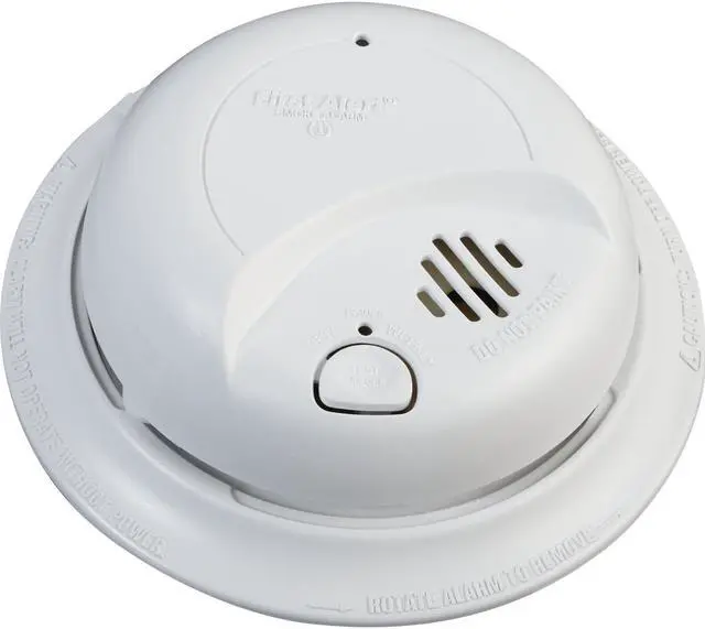 Alt view image 3 of 7 - BRK ELECTRONICS - 9120B 120V Smoke Alarm, 9V Battery Backup (Not a CO Detector)