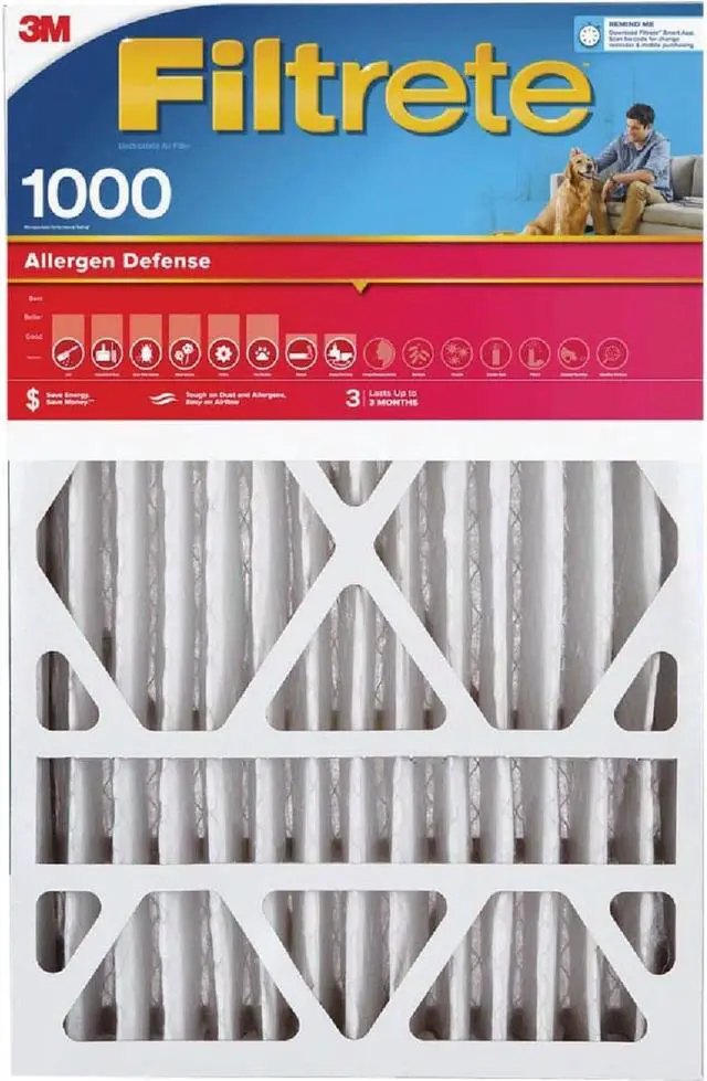 Main image of 3M 20x25x4 Allergen Filter NADP03-4IN-4
