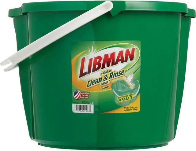 Alt view image 4 of 6 - Libman Clean & Rinse Bucket, Green