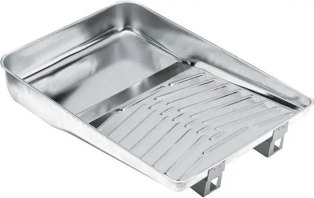Alt view image 8 of 11 - ZORO SELECT R402-11 Steel Paint Tray, 1 qt, 16 1/2" L, 2 1/2" D, 11" W