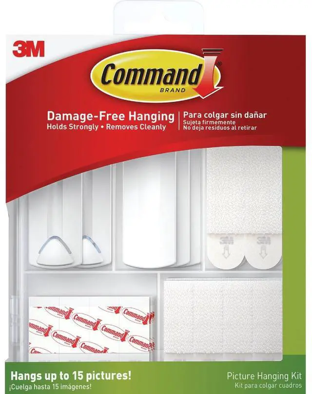Alt view image 2 of 19 - 3M Command Picture Hanging Kit 17213-ES