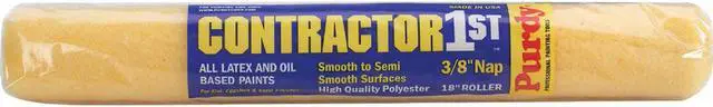 Main image of Purdy Contractor 1st 18 In. x 3/8 In. Knit Fabric Roller Cover 144688182