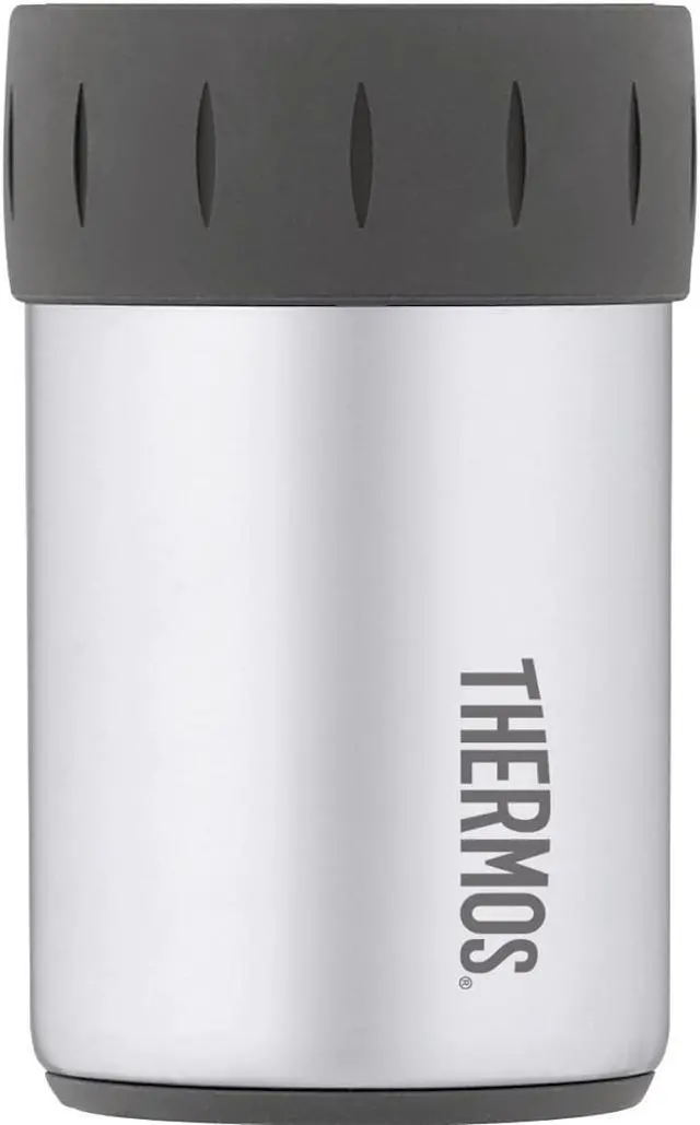 Alt view image 9 of 9 - Thermos 12 Oz. Silver Stainless Steel Insulated Drink Holder 2700TRI6