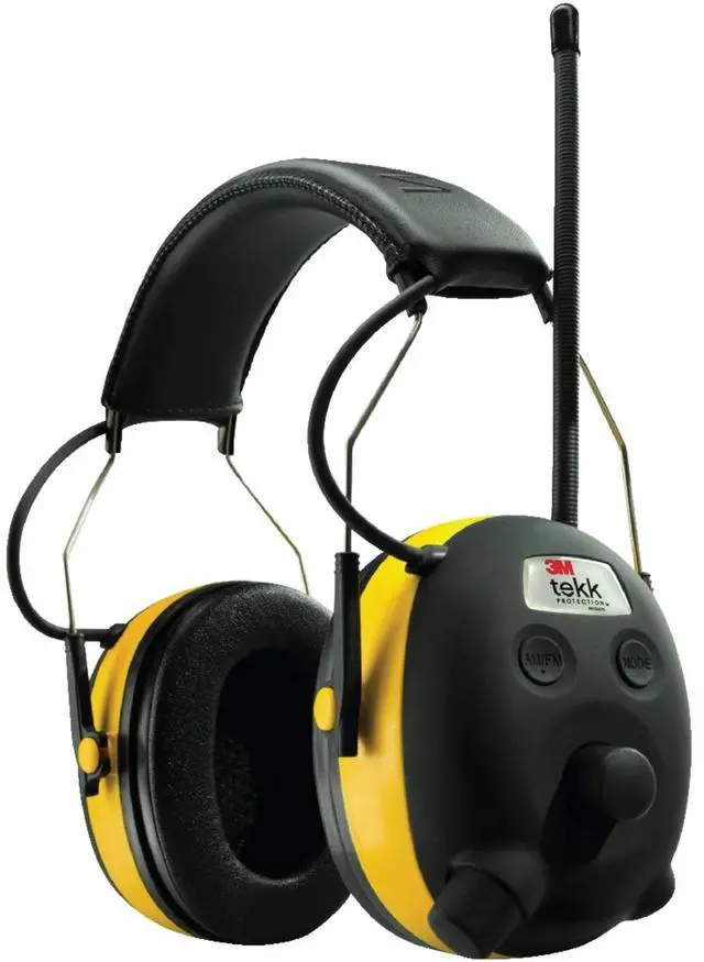 Alt view image 2 of 8 - 3M Yellow, Black 9054100000V Circumaural Headphone