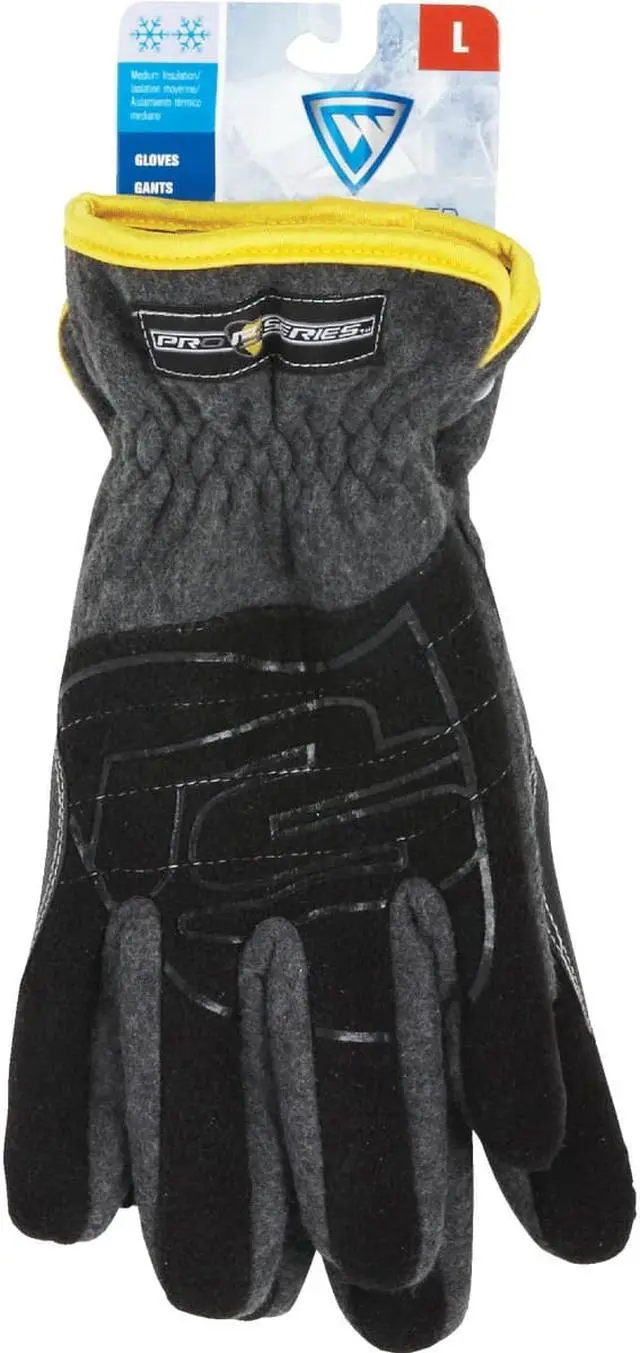Alt view image 2 of 6 - IRONCLAD PERFORMANCE WEAR SMB2-04-L Cold Protection Gloves, Fleece Palm, Micro