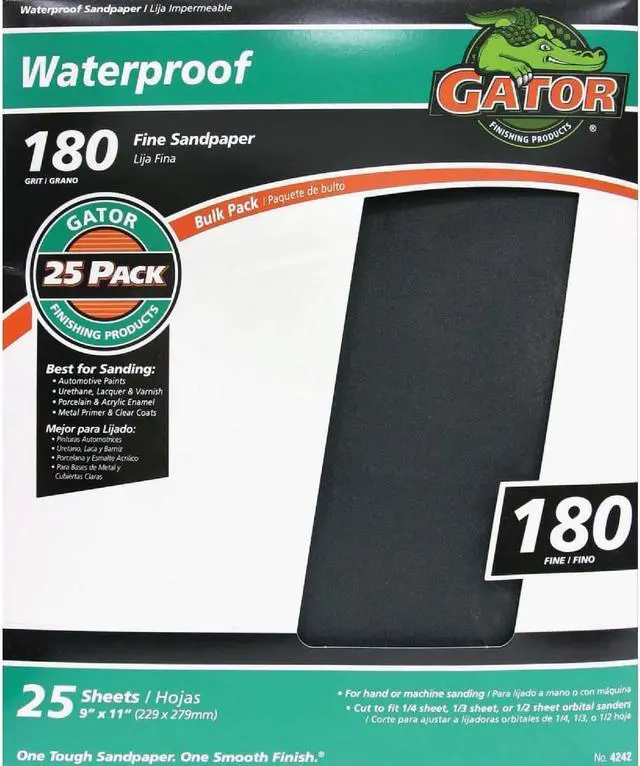 Alt view image 2 of 3 - Ali Ind. 180B Wet/Dry Sandpaper 4242 Unit: BOX