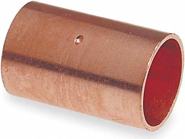Alt view image 3 of 4 - NIBCO 600DS 11/4 1-1/4" NOM C Copper Dimple Stop Coupling