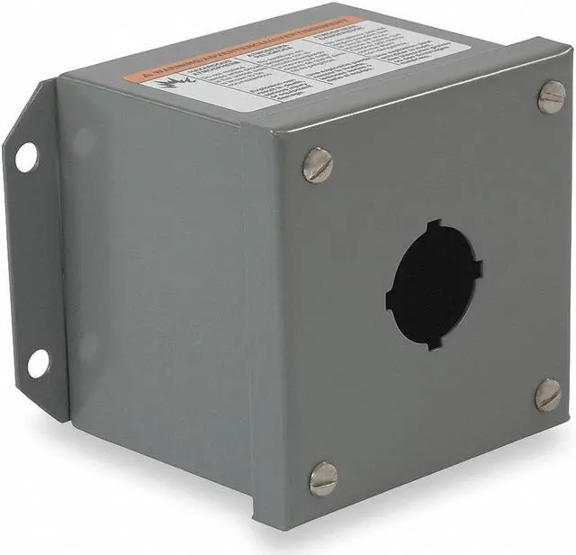 Main image of SCHNEIDER ELECTRIC 9001KYAF1 Pushbutton Enclosure,30mm,5.24 in.,Metal