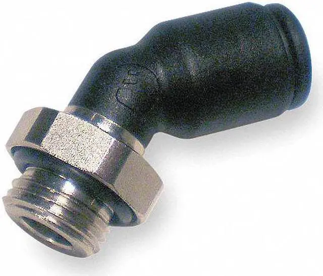 Alt view image 2 of 3 - LEGRIS 3133 06 13 Male Elbow,Tube 6mm,Pipe 1/4 In,PK10
