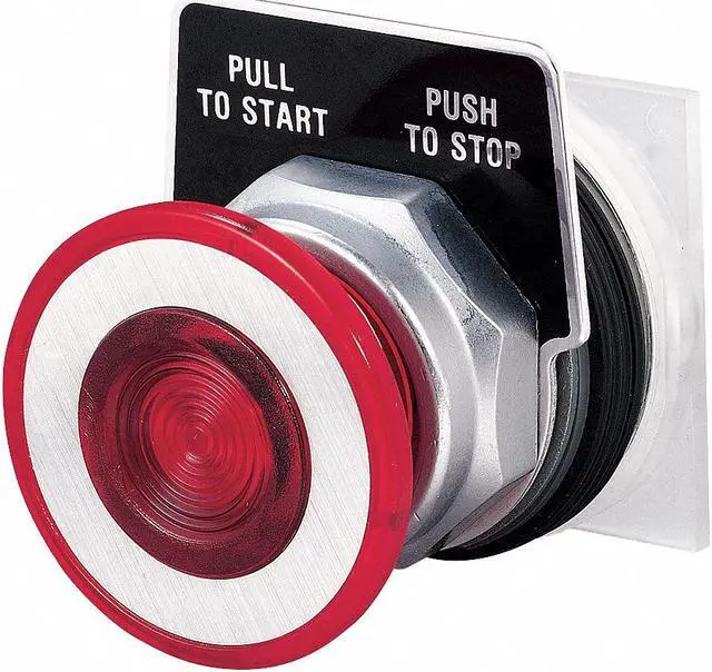 Main image of SCHNEIDER ELECTRIC 9001KR9P1R Illuminated Push Button Operator, 30 mm, Red
