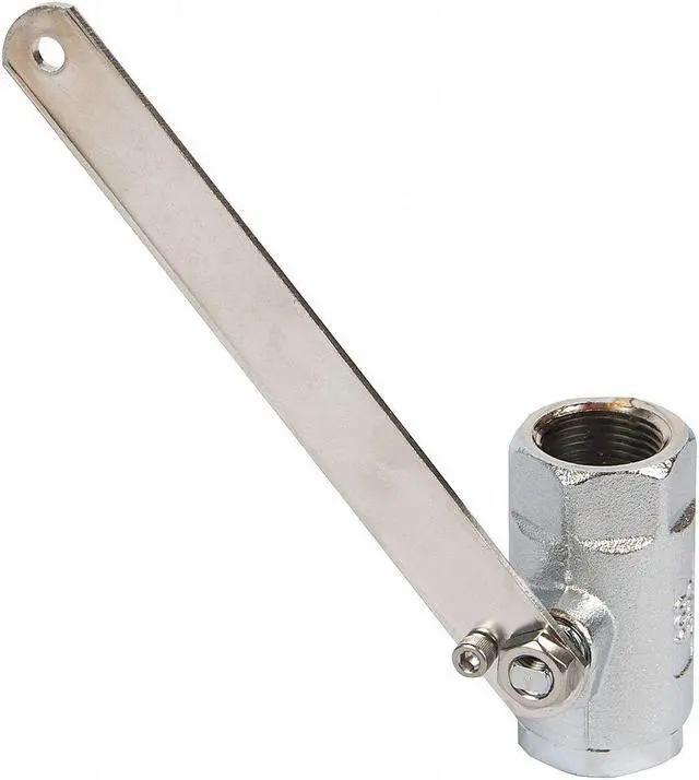 Alt view image 2 of 2 - GUARDIAN EQUIPMENT AP600-335V Ball Valve With Actuating Arm, 1" Vertical