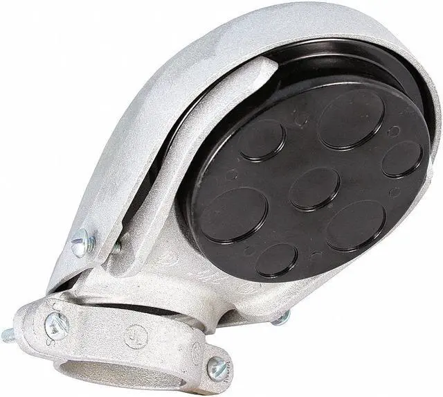 Alt view image 3 of 5 - RACO 2412 EMT/IMC Cap, 3 in, Snap-On, Aluminum, Plain, Natural