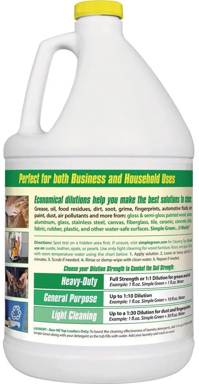 Alt view image 9 of 10 - Simple Green All-purpose Cleaner 6 EA/CT