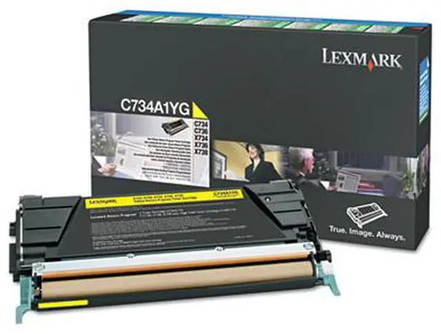 Alt view image 5 of 9 - C748 YELLOW HIGH YIELD RETURN PROGRAM TONER CARTRIDGE