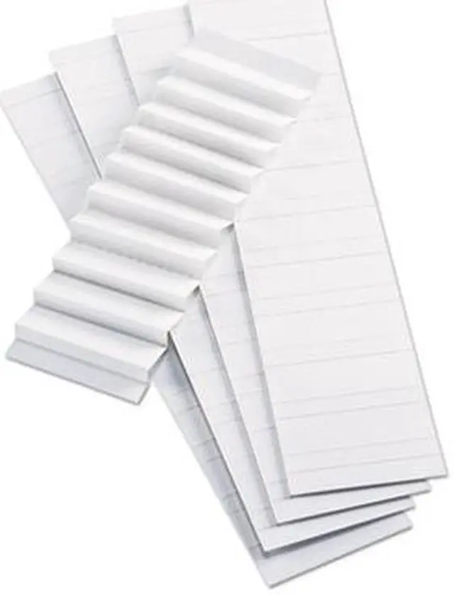Alt view image 6 of 7 - Pendaflex Tab,Insert,1/5cut,100,Wht 242