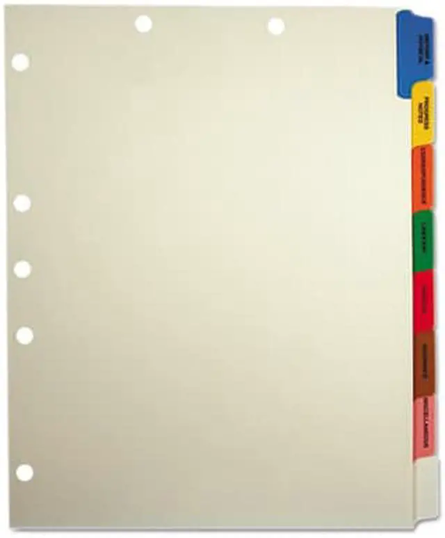 Alt view image 5 of 19 - Tabbies Medical Chart Divider Sets Side Tab 9 x 11 40 Sets/Box 54505
