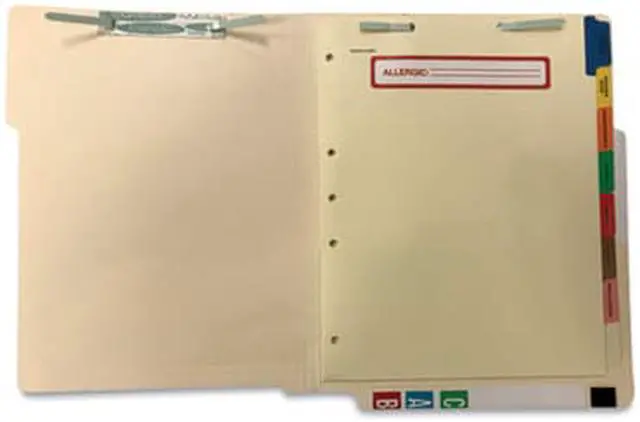 Alt view image 6 of 19 - Tabbies Medical Chart Divider Sets Side Tab 9 x 11 40 Sets/Box 54505