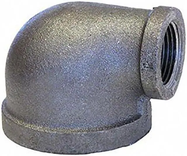 Alt view image 5 of 5 - ANVIL 0310010806 2" x 3/4" Malleable Iron 90 Degree Reducing Elbow