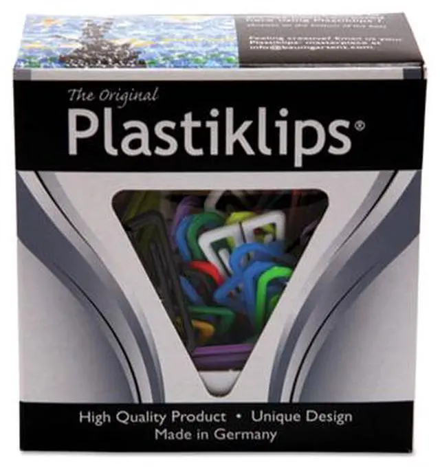 Alt view image 9 of 18 - Baumgartens Plastiklips Paper Clips Large Assorted Colors 200/Box LP0600