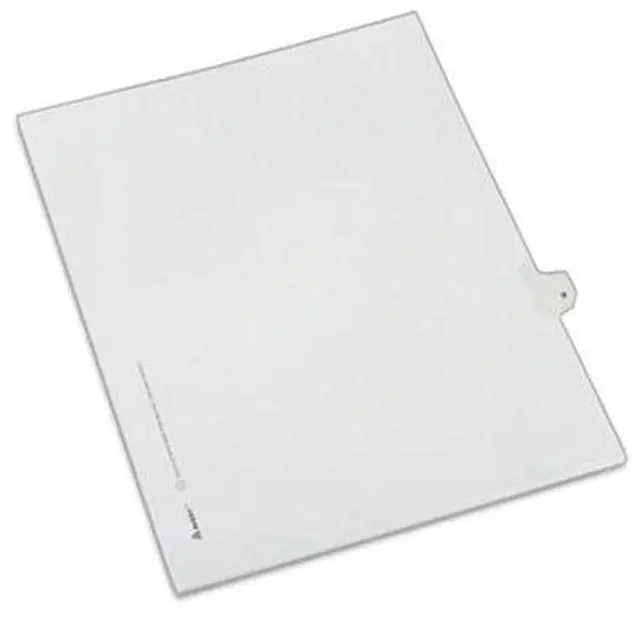 Alt view image 4 of 7 - Avery 82207 Allstate-Style Legal Side Tab Divider, Title: 9, Letter, White, 25/Pack