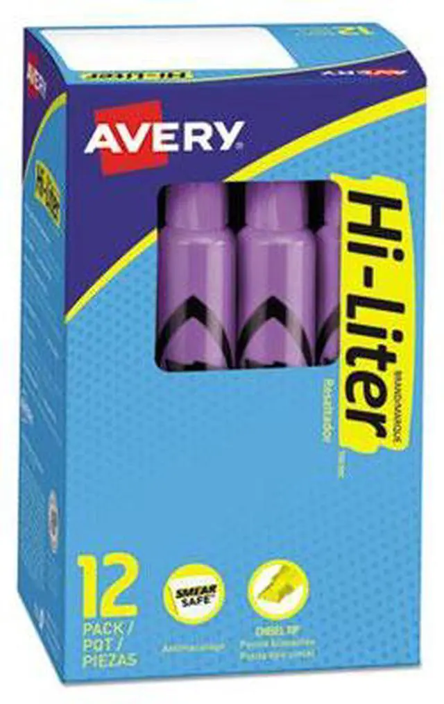 Alt view image 4 of 7 - Avery Hi-Liter Desk Style Highlighter
