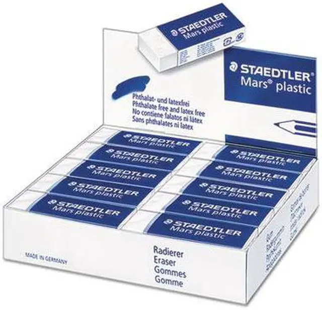 Alt view image 14 of 17 - Staedtler Eraser,Eraser White,Wh 52650