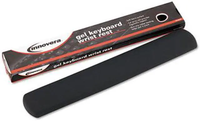 Alt view image 12 of 15 - Innovera IVR50459 Gel Nonskid Keyboard Wrist Rest