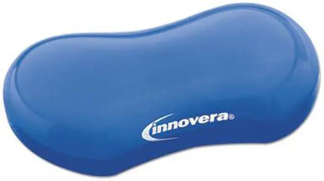 Alt view image 6 of 12 - Innovera Gel Mouse Wrist Rest Blue 51432