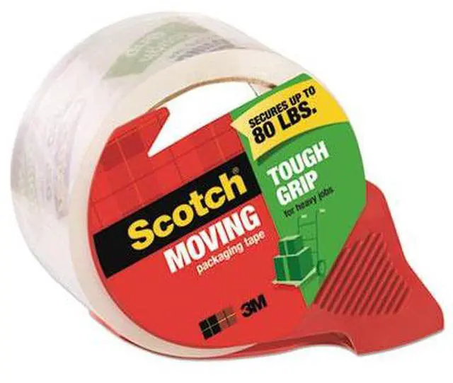 Alt view image 4 of 9 - 3M 3500-RD Tough Grip Moving Tape with Dispenser