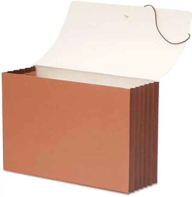 Alt view image 7 of 8 - Smead TUFF 5 1/4" Exp Wallets Manila/Redrope Legal 71166