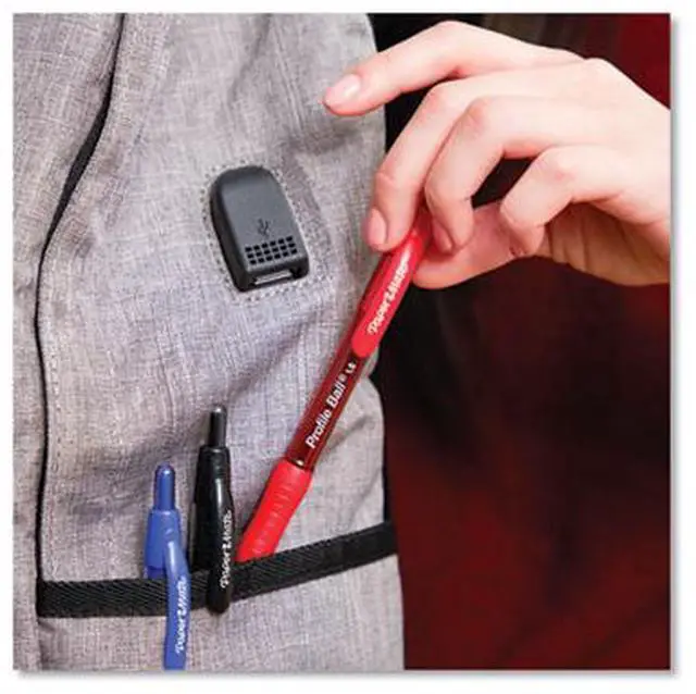 Alt view image 5 of 11 - Paper Mate Retractable Ballpoint Pen Bold 1 mm 2095462
