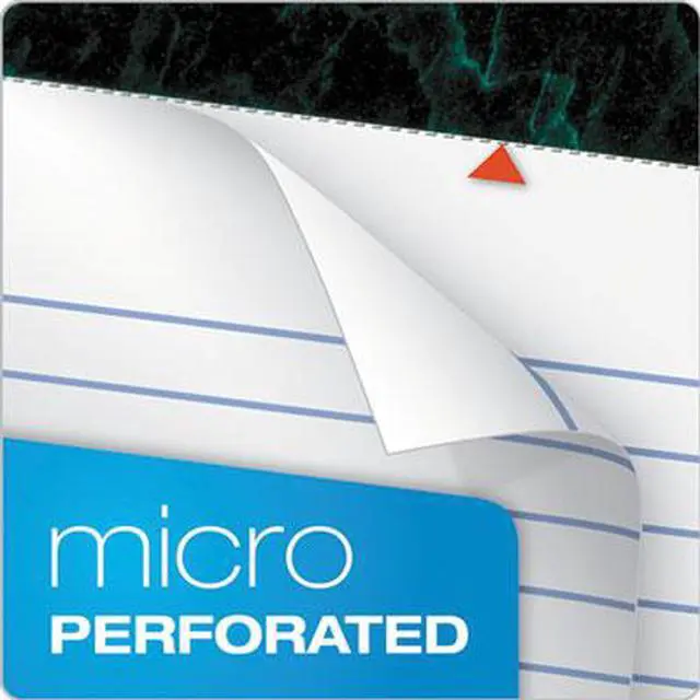 Alt view image 8 of 20 - TOPS Docket Ruled Perforated Pads 8 1/2 x 11 3/4 White 50 Sheets 6/Pack 63416