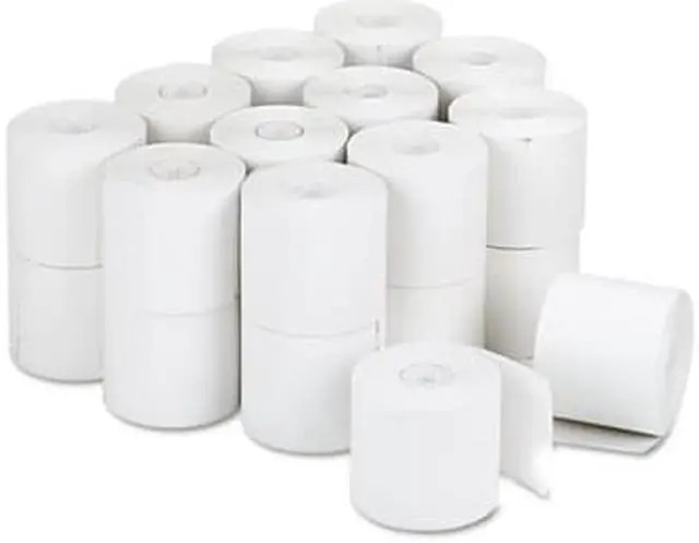 Alt view image 6 of 8 - Iconex Direct Thermal Printing Thermal Paper Rolls 2.31 x 200 ft White 90782977