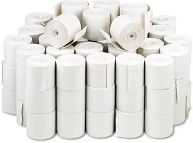 Alt view image 6 of 7 - Iconex Impact Bond Paper Rolls 2.25" x 150 ft White 100/Carton 90740510