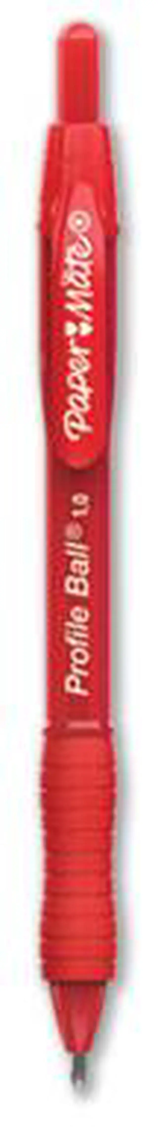 Alt view image 3 of 11 - Paper Mate Pen,Ballpt,1.0mm,Rd 2095454