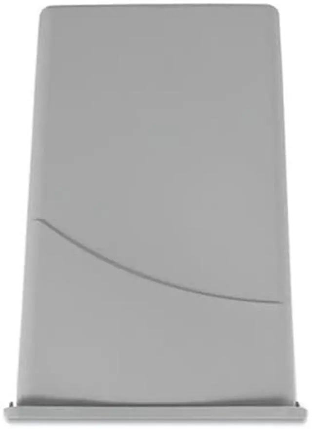 Alt view image 10 of 18 - Boardwalk Slim Waste Container, 23 Gal, Gray, Plastic 23GLSJGRA