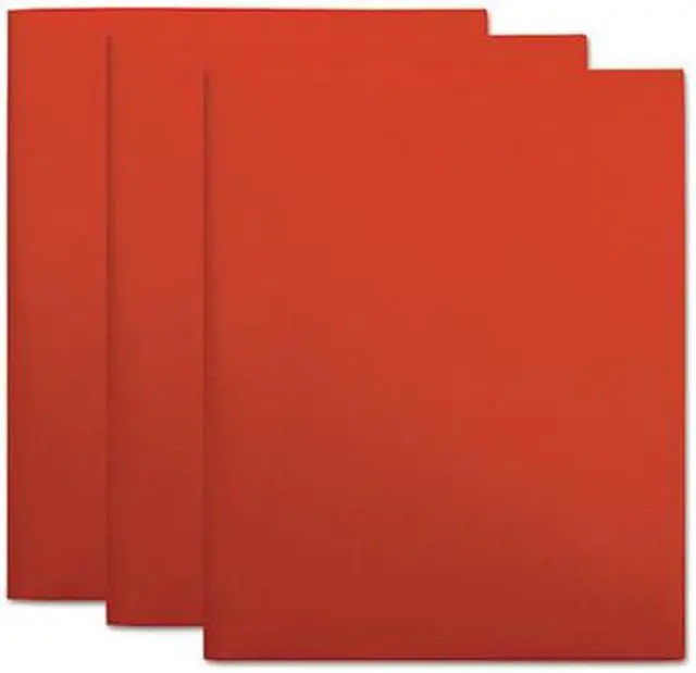 Alt view image 8 of 15 - Universal Folder,Pckt,Poly,10pk,Rd 20543