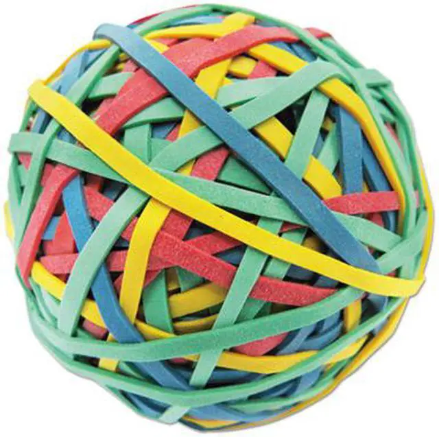 Alt view image 6 of 11 - Universal Rubber Band Ball 3" Size 2 3/4" Length 260 Bands 00460