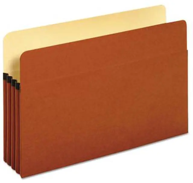 Alt view image 4 of 7 - Universal 3 1/2 Inch Expansion File Pockets Straight Tab Legal Redrope/Manila 25/Box 15161