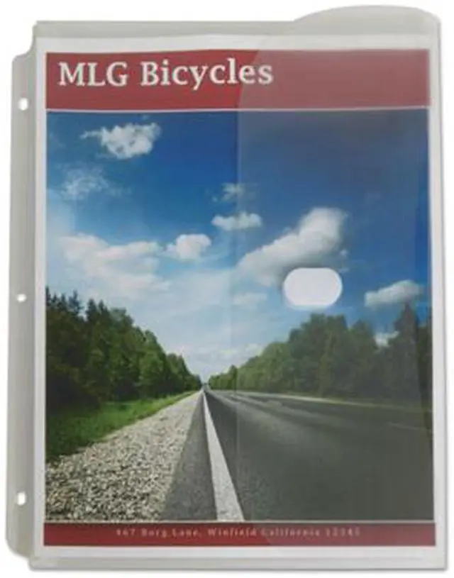 Alt view image 18 of 20 - C-Line Poly Binder Pockets, 11 1/2 X 9 1/4, Clear, 5/Pack 57537