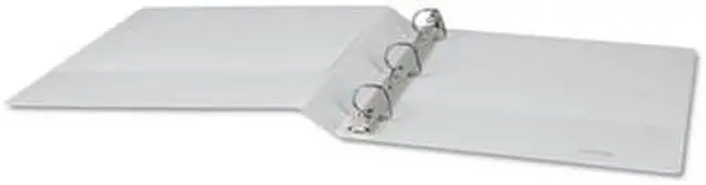 Alt view image 8 of 18 - UNIVERSAL Slant-Ring Economy View Binder 1" Capacity White 4 per Pack 20742PK