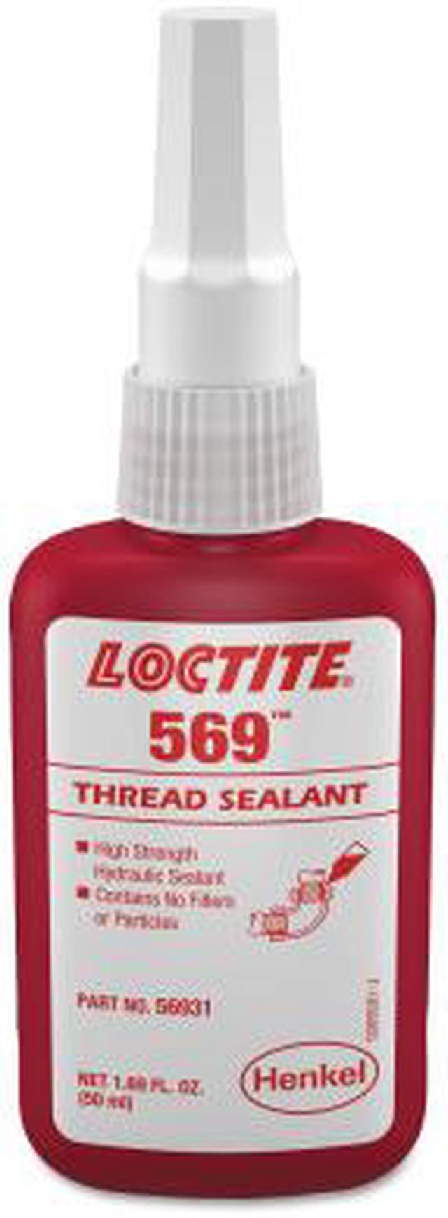 Alt view image 3 of 4 - LOCTITE 135492 Pipe Thread Sealant 1.7 fl oz, Bottle, 569, Brown, Liquid
