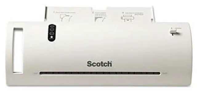 Alt view image 13 of 18 - Scotch Thermal Laminator Value Pack 9" W with 20 Letter Size Pouches TL902VP