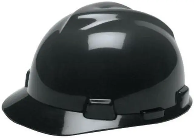Alt view image 5 of 5 - MSA 475367 Hard Hat,FullBrim,Gray